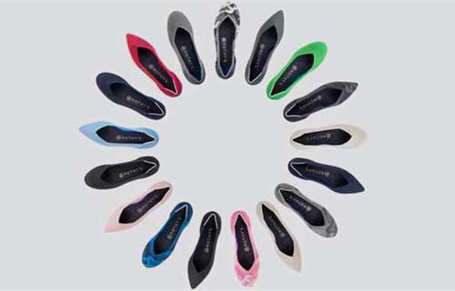 flats made out of recycled plastic