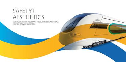 SABIC EXHIBITS EXPANDED THERMOPLASTICS PORTFOLIO FOR RAILWAY INTERIORS AT INNOTRANS